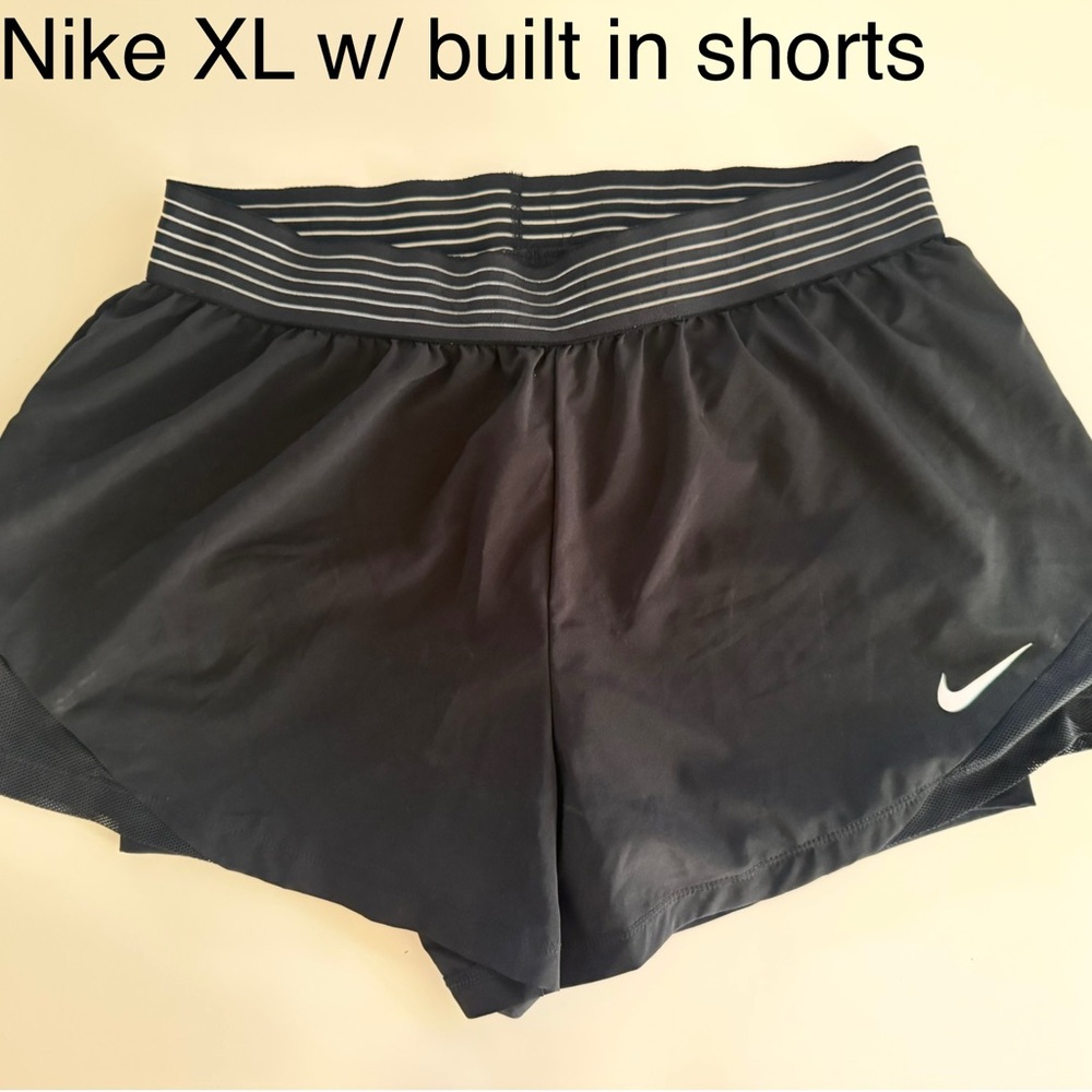 Nike Women's Black Running Shorts